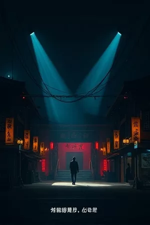 年代剧《霓虹旧巷》招牌灯影封面